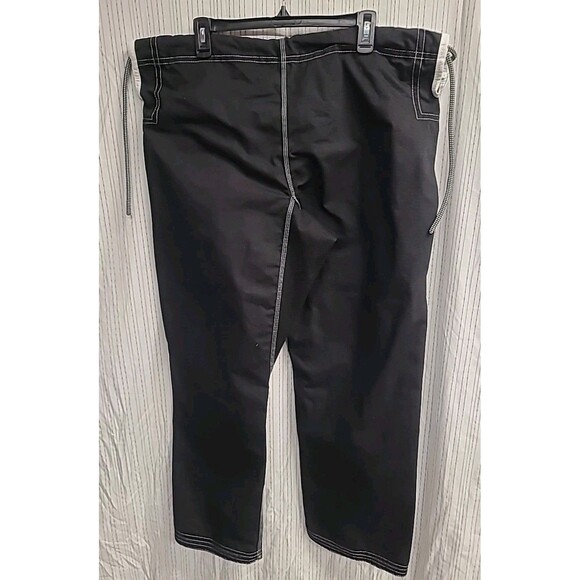 Size A3 BJJ Brazilian Jiu-Jitsu Gi MMA (uniform) Black White Trim w/ Travel Bag - Picture 9 of 13